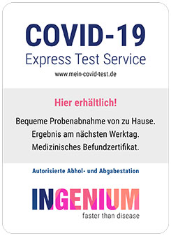 PCR-Express-Test bei uns erhältlich
